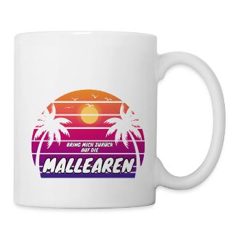 Malle Bring mich zurück auf die Mallearen 3 - Tasse - Weiß - Rechts