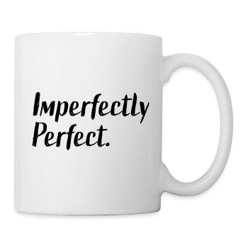 Imparfaitement parfait - Mug blanc - blanc - Droite