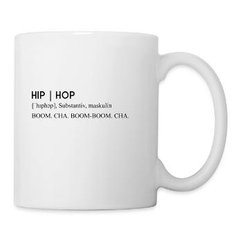 Music Definition Genre HipHop - Tasse - Weiß - Rechts