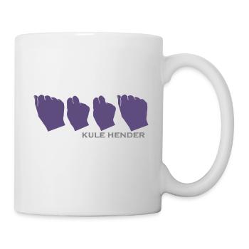 Handwritten alphabet Anna - Mug - white - Right