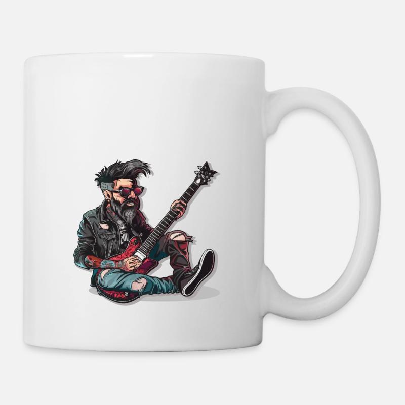 Rock - Rock and Roll - Tasse - Weiß