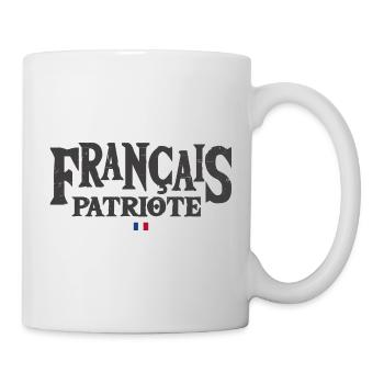 Français Patriote - Mug blanc - blanc - Droite