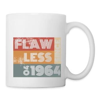60e anniversaire Impeccable depuis 04/1964 - Mug blanc - blanc - Droite
