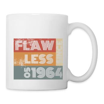 60e anniversaire Impeccable depuis 05/1964 - Mug blanc - blanc - Droite