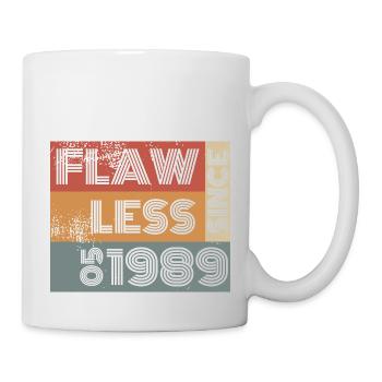35e anniversaire Impeccable depuis 05/1989 - Mug blanc - blanc - Droite
