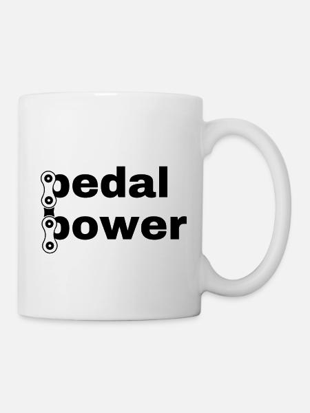Gravel, Mountain Bike, Passion, Cycling - Mug - white
