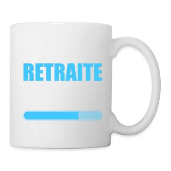 Humour Cadeau Retraité - Retraite En Cours - Mug blanc - blanc - Droite