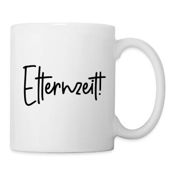 Elternzeit - Tasse - Weiß - Rechts