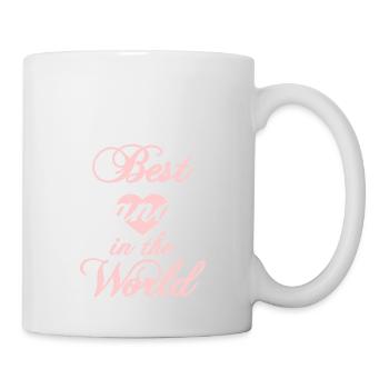 Meilleure grand-mère du monde Coeur Meilleure grand-mère du monde - Mug blanc - blanc - Droite
