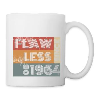 60e anniversaire Impeccable depuis 06/1964 - Mug blanc - blanc - Droite