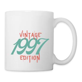 Jahrgang 1997 Ausgabe - Tasse - Weiß - Rechts