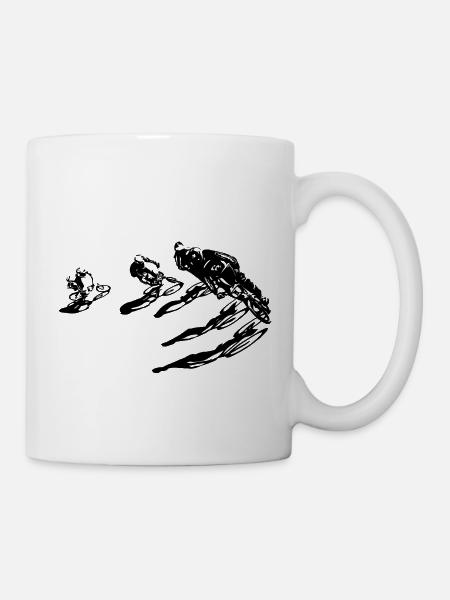 BMX - Tasse - Weiß