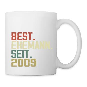 Best Husband Since 2009 Birthday Gift 2009 - Mug - white - Right