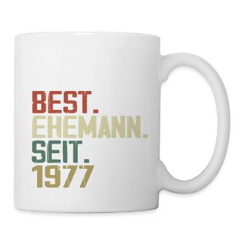 Best Husband Since 1977 Birthday Gift 1977 - Mug - white - Right