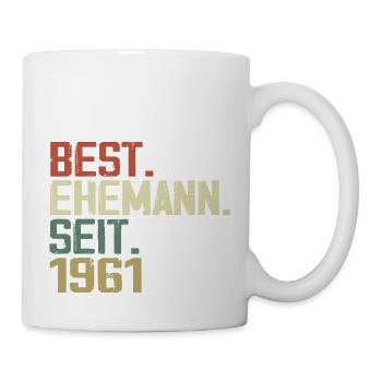 Best Husband Since 1961 Birthday Gift 1961 - Mug - white - Right