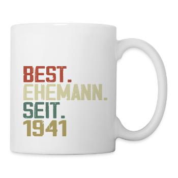 Meilleur mari depuis 1941 Cadeau d’anniversaire 1941 - Mug blanc - blanc - Droite