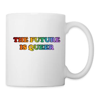 L’avenir est queer - Mug blanc - blanc - Droite