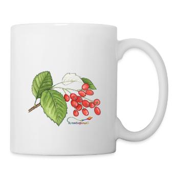 Mûre (Sorbus aria) - Mug blanc - blanc - Droite