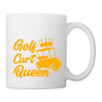 Golf Cart Queen 4 - Mug - white - Right