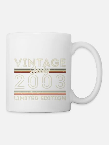 July 2003 July Birthday Gift July 2003 - Mug - white