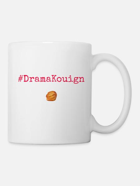 #DramaKouign Red - Mug blanc - blanc