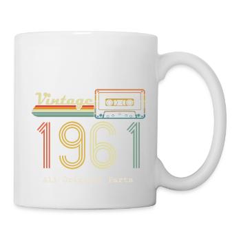 1961 Original 1961 Vintage Vintage rétro anniversa - Mug blanc - blanc - Droite