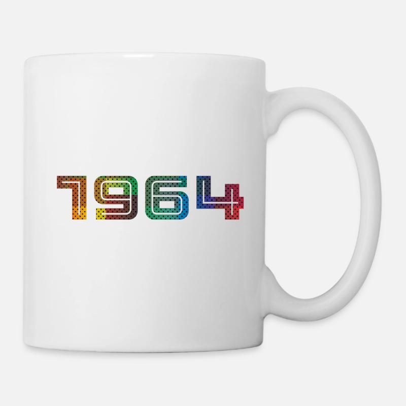 1964 Vintage - Tasse - Weiß