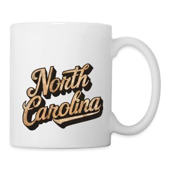 North Carolina - Tasse - Weiß - Rechts