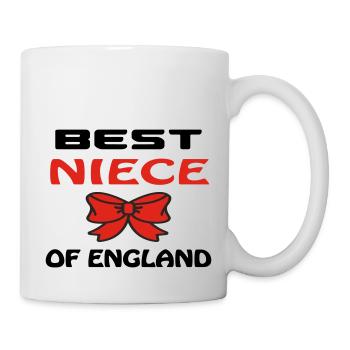 BEST NIECE OF ENGLAND - Mug - white - Right