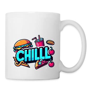 Chill Sticker - Mug - white - Right