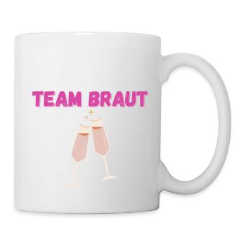 TEAM BRAUT - Tasse - Weiß - Rechts