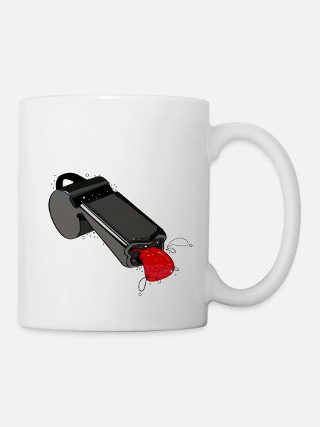 Anpfiff - Tasse - Weiß