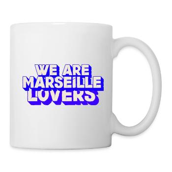 nous sommes des amoureux de Marseille - Mug blanc - blanc - Droite