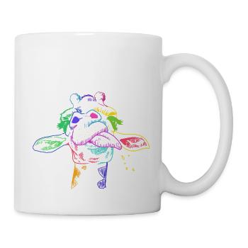 Girafe d’été Girafe Safari Afrique Enfants - Mug blanc - blanc - Droite