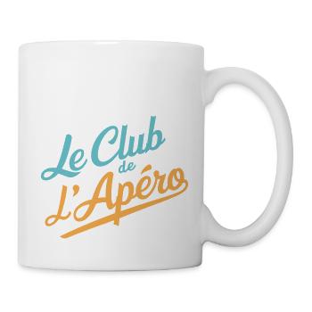 Le Club de l'Apéro - Mug blanc - blanc - Droite