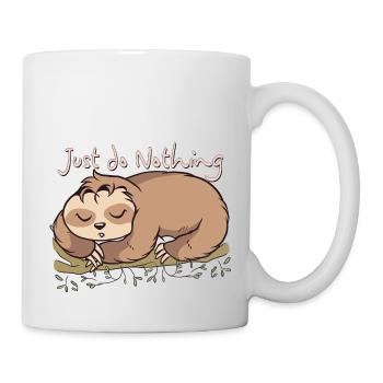Ne rien faire - Ne rien faire - Mug blanc - blanc - Droite