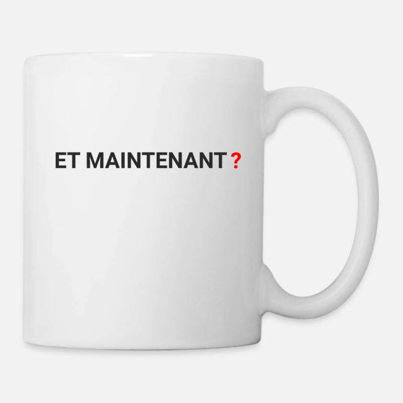 "ET Maintenant" - and now? - Mug - white