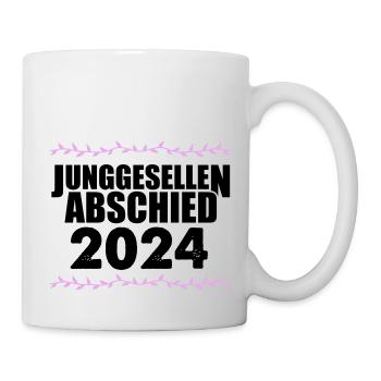 enterrement de vie de garçon - Mug blanc - blanc - Droite