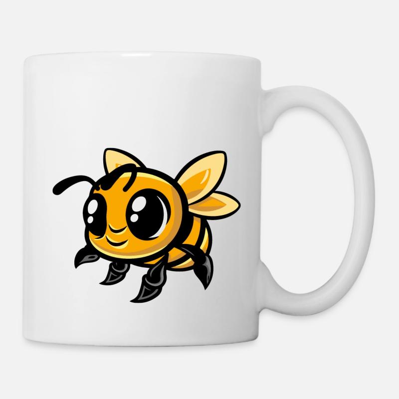 Bande dessinée abeille - Mug blanc - blanc