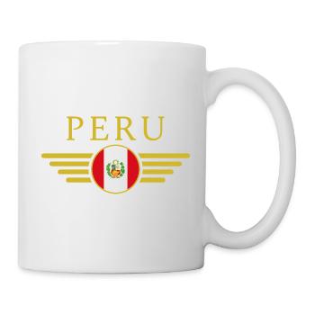 I Love Peru, Style Design T-Shirt, Clothing - Mug - white - Right
