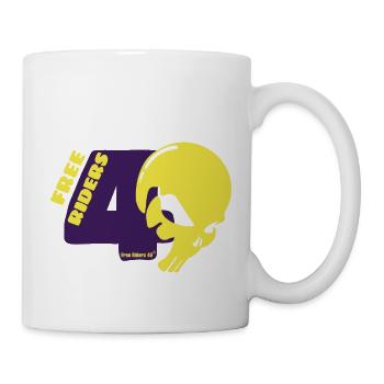 FR49 Purple Summer - Mug blanc - blanc - Droite