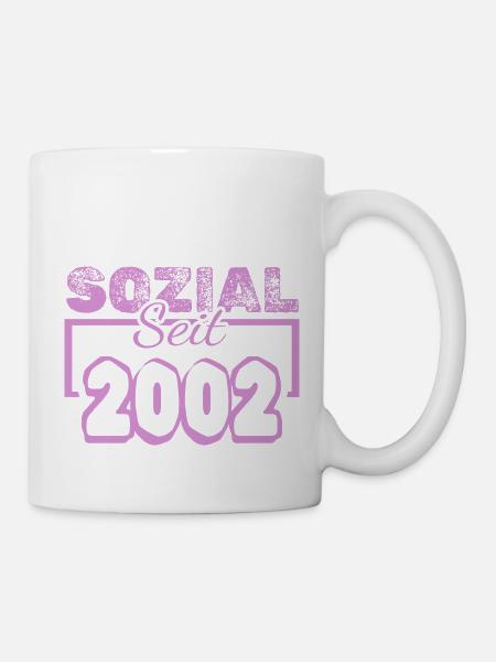 seit 2002 - Tasse - Weiß