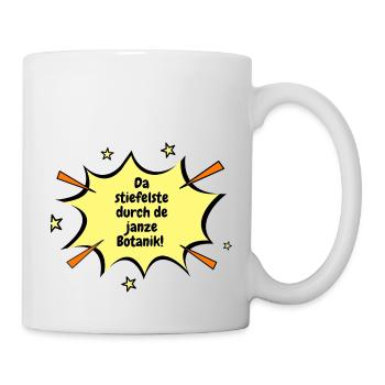 Berlin There are boots through the janze botany! - Mug - white - Right