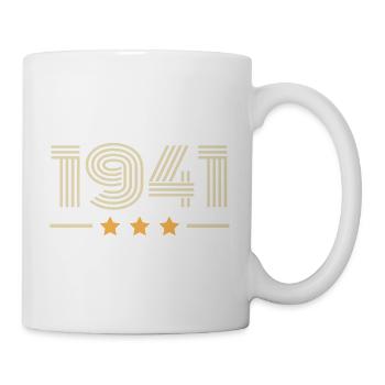 Légendaire Depuis 1941 Cadeau D anniversaire 1941 - Mug blanc - blanc - Droite