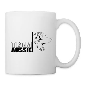 ÉQUIPE Chiens Aussie Berger Australien Wilsigns - Mug blanc - blanc - Droite