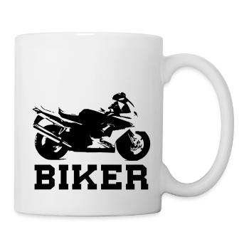 Motard Mottorrad - Mug blanc - blanc - Droite