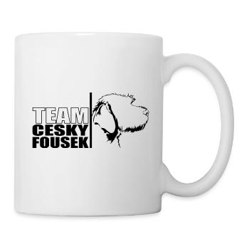 ÉQUIPE Cesky Fousek Chien Chien Wilsigns - Mug blanc - blanc - Droite