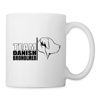 TEAM Danish Broholmer Chien Chien Wilsigns - Mug blanc - blanc - Droite