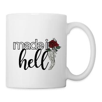 Made in Hell - Mug - white - Right