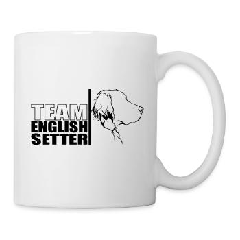 TEAM English Setter Dog Dog Wilsigns - Mug - white - Right